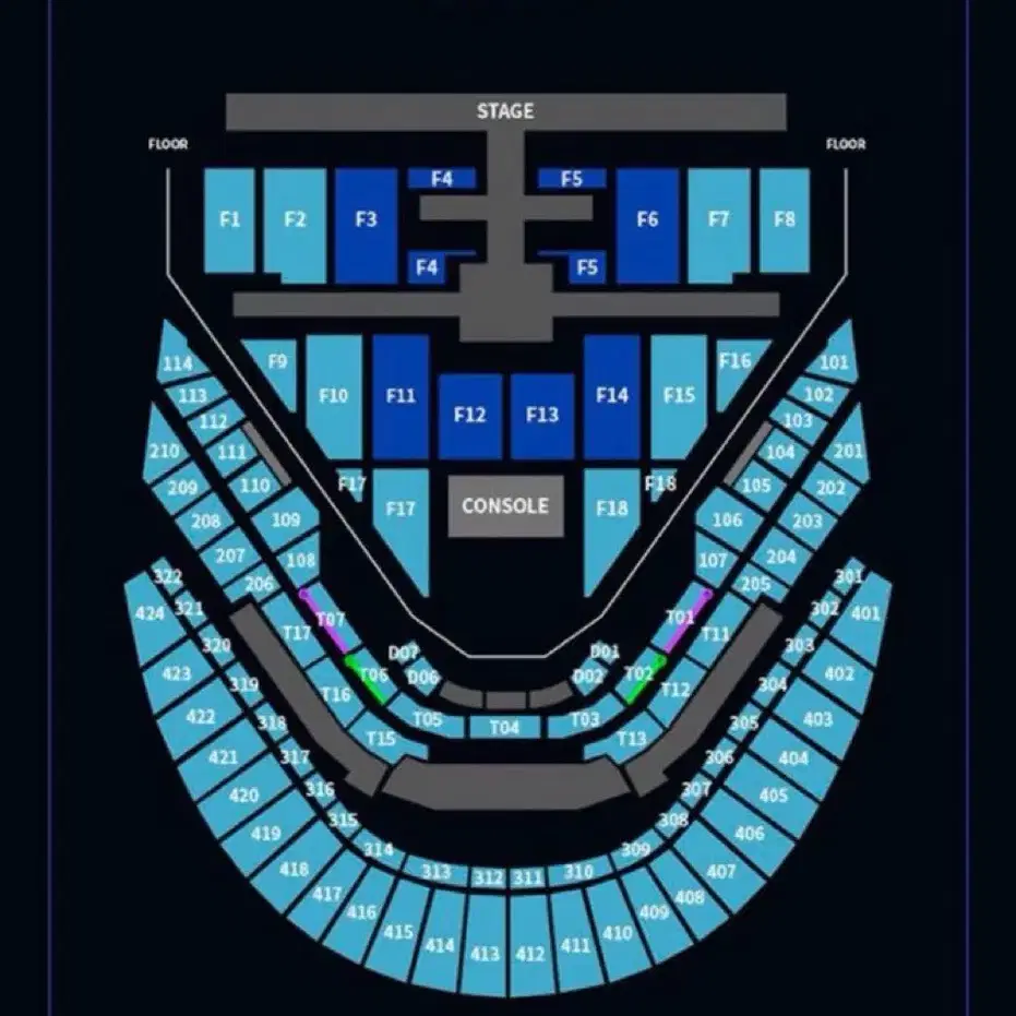 Nct 127 콘서트 막콘 플로어 양도합니다