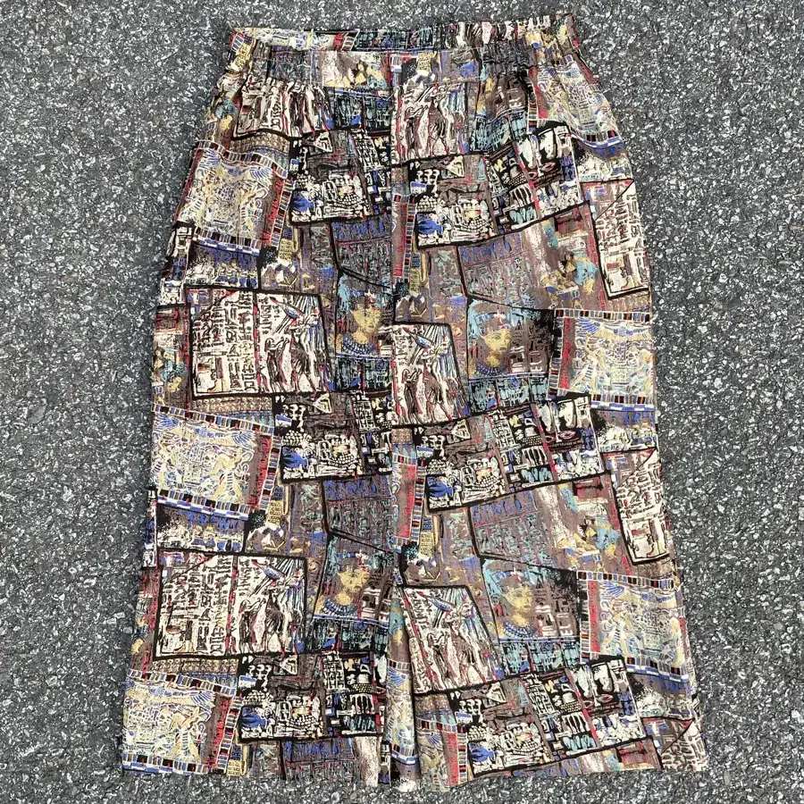 Egypt triacetate Skirt