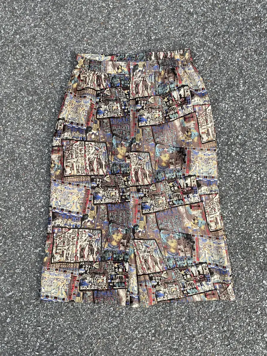 Egypt triacetate Skirt