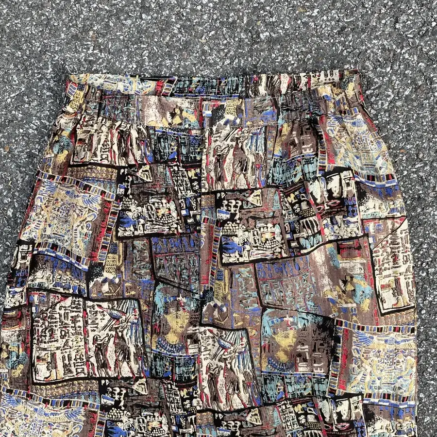 Egypt triacetate Skirt