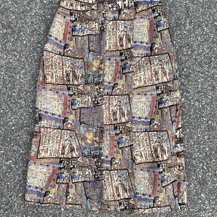 Egypt triacetate Skirt