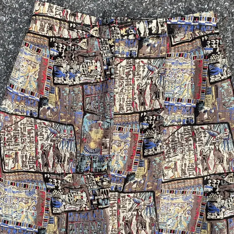 Egypt triacetate Skirt