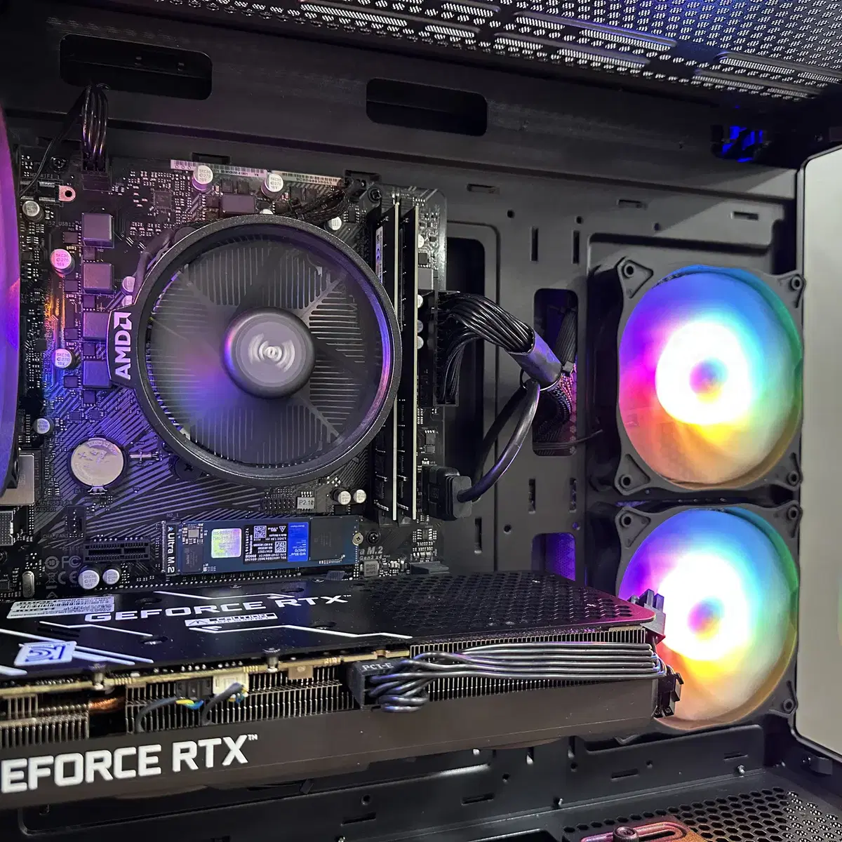 라이젠5600X/RTX3060Ti/램16GB/SSD 500GB/게임용PC