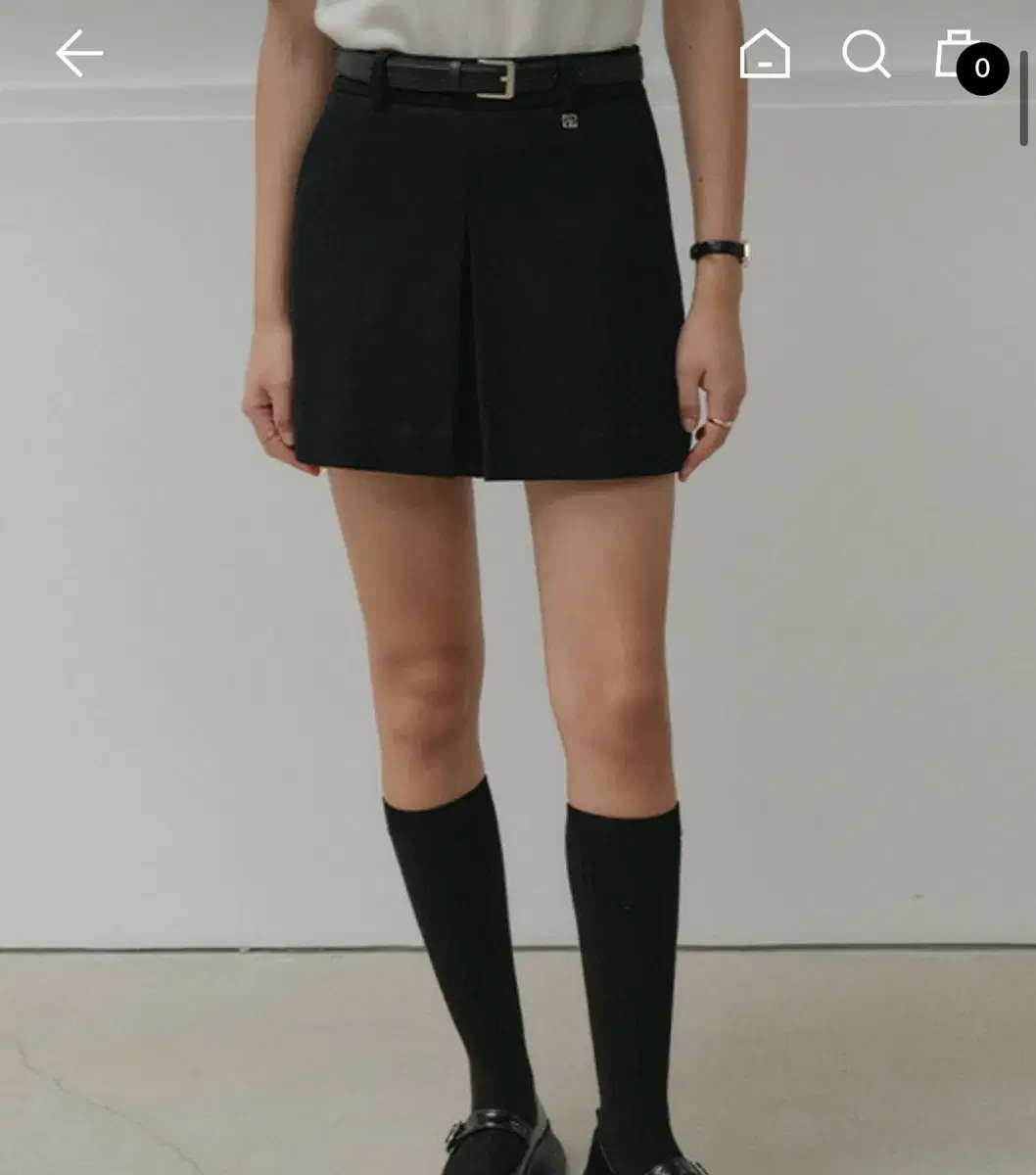 Lookcast Mag Wool Skirt BlackS I am selling (new with tags)