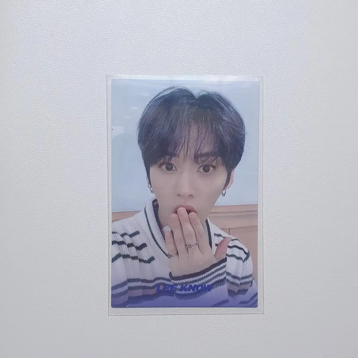 straykids skz levanter lee know photocard