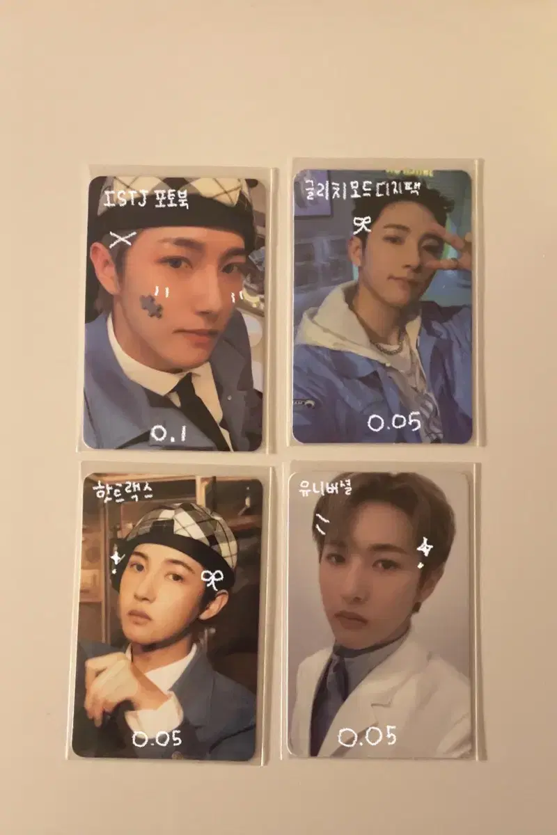 NCT Dream renjun ISTJ photobook hottracks Glitchmode Universal photocard WTS