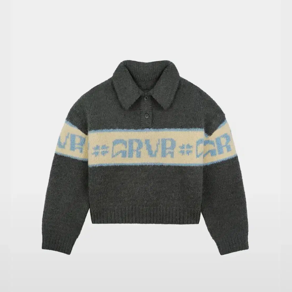 그로브 22WT GRVR SNOW KNIT (grey)