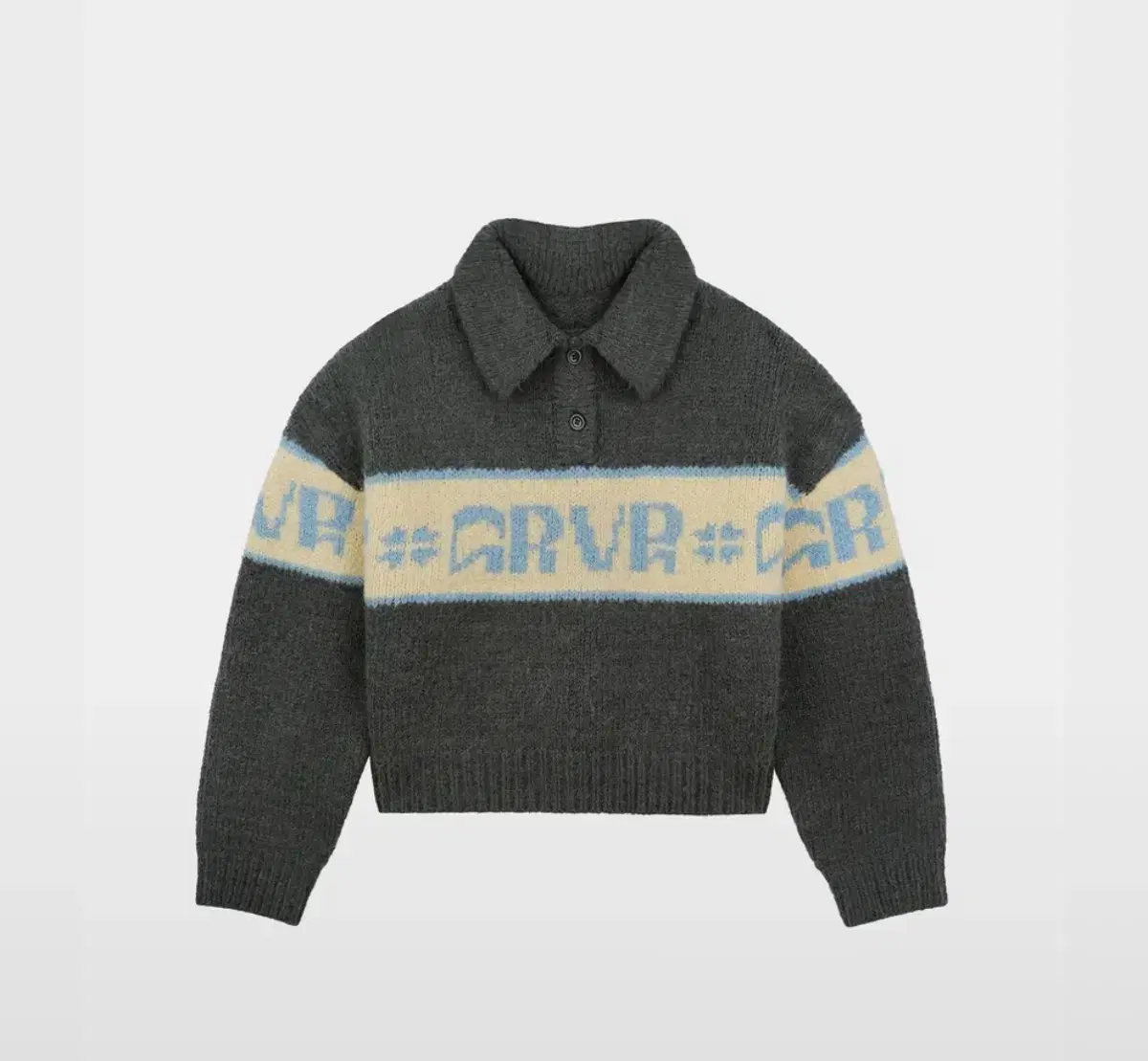 그로브 22WT GRVR SNOW KNIT (grey)