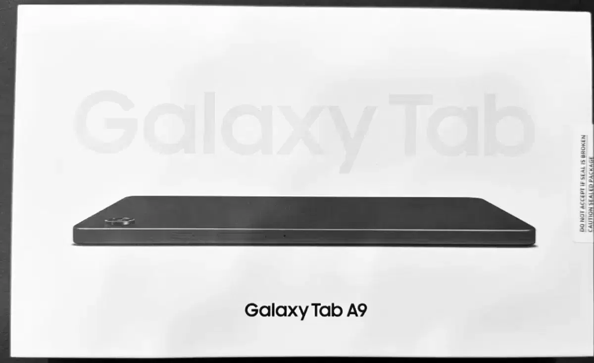 Galaxy Tab A9 sealed sells new (first 10 minutes)