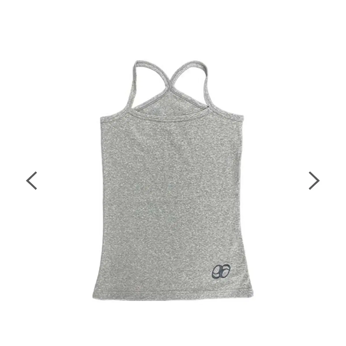 애즈온 TILDA SLEEVELESS GRAY 나시