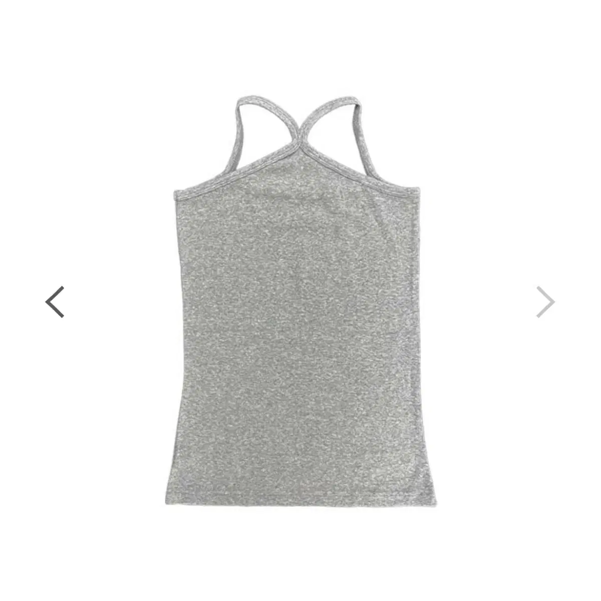 애즈온 TILDA SLEEVELESS GRAY 나시