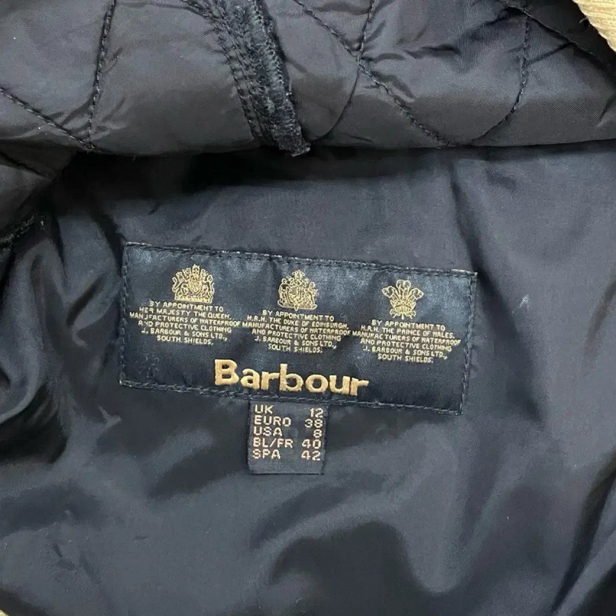 (UK12) Barbour 바버 플라이웨이트 퀄팅 자켓