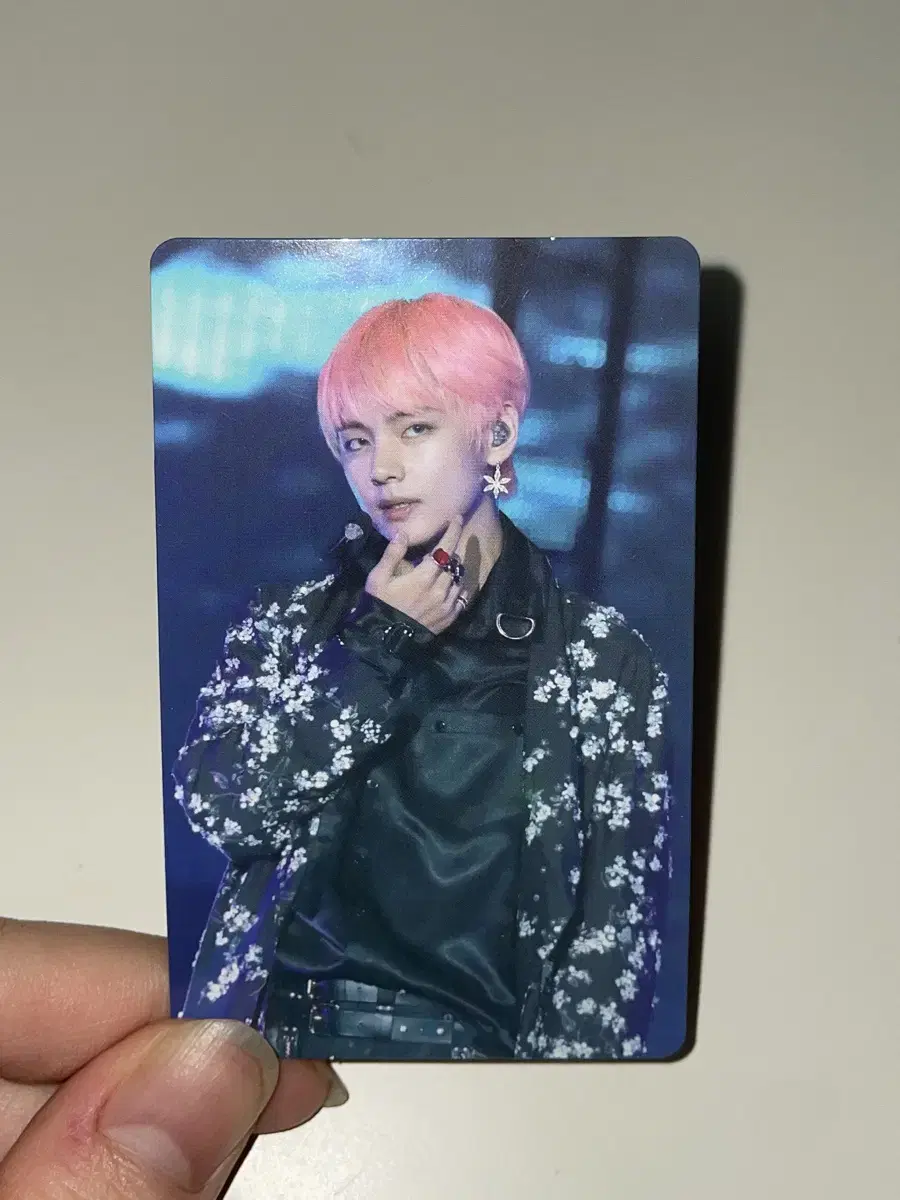 Bangtan Taehyung Lubyusel Seoul photocard WTS