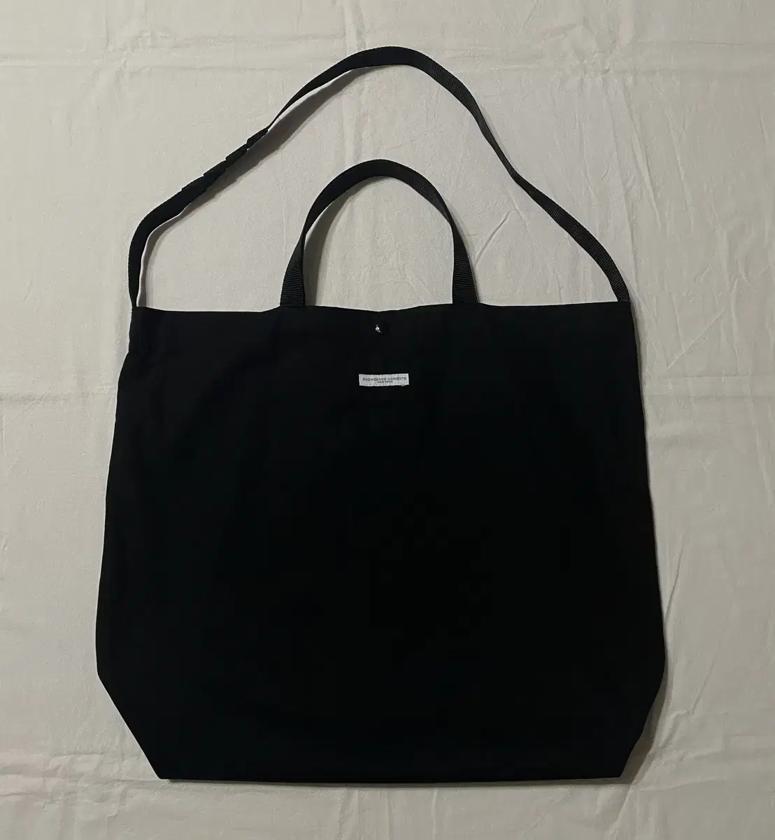 22SS Engineered Garments Carryall Tote Black