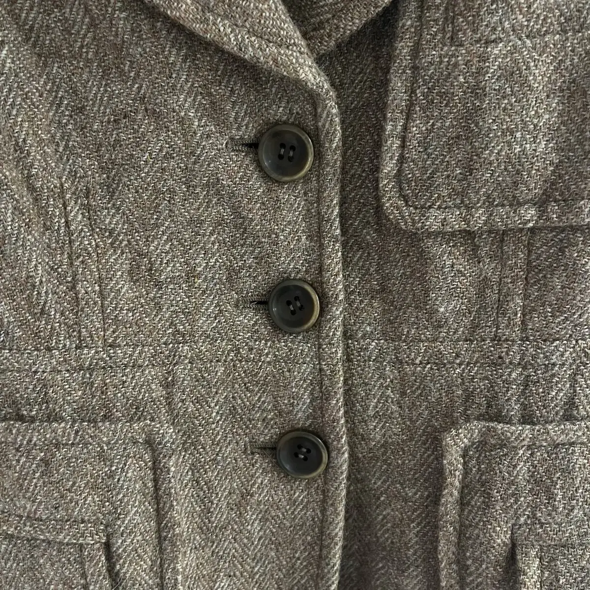 3-pocket wool jacket