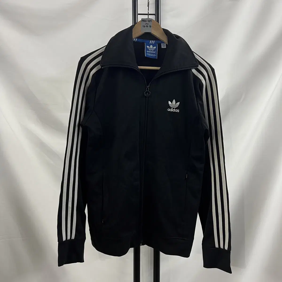 [Genuine/100] Adidas New Europa Black Track Tops/Jerseys