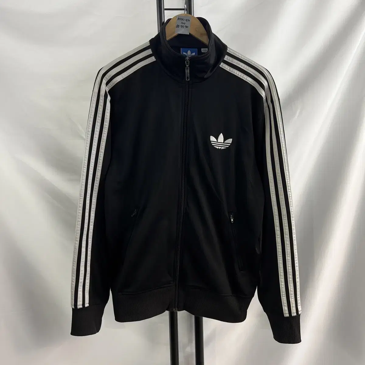 [Genuine/100] Adidas Firebird Black Tracktop/Jersey