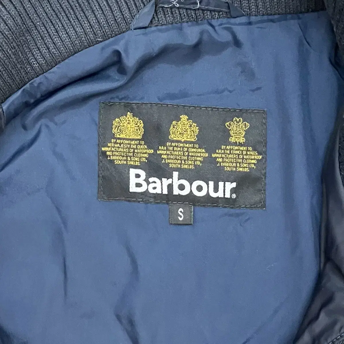 (S) Barbour 바버 남성 퀄팅 자켓