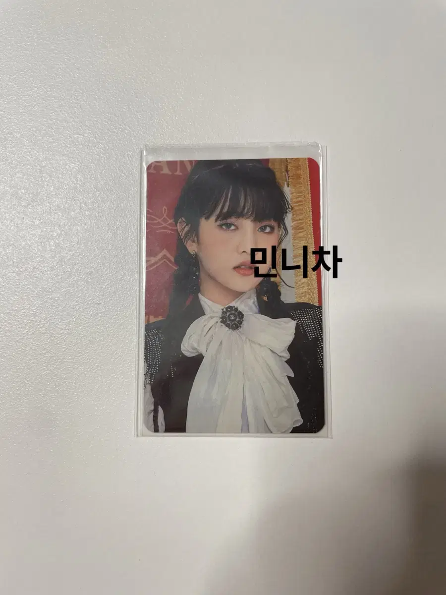 Idle minnie online concert PhoneStrap Photocard