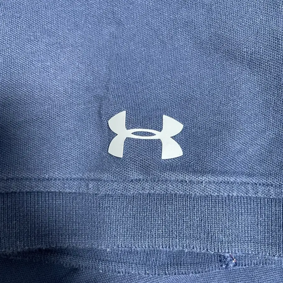 (L) UNDER ARMOUR 언더아머 히트기어 카라 반팔티