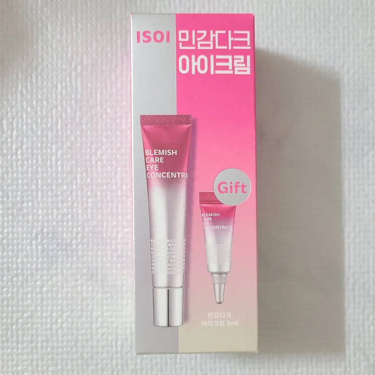 새제품) 아이소이 블레미쉬 케어 아이크림 17ml+3ml 아이컨센트레이트