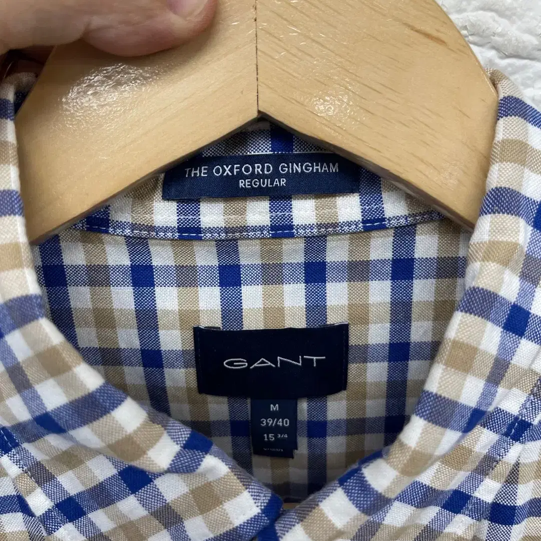 GANT 간트 체크 셔츠(M/95~100) / B-2086