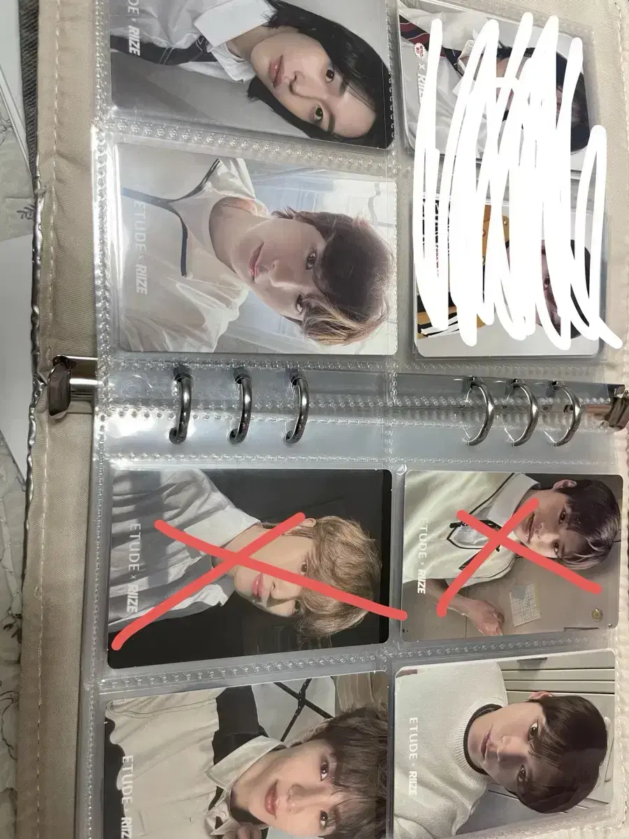 Rize Etudes photocard shotaro eunseok sungchan wonbin sohee chanyoung