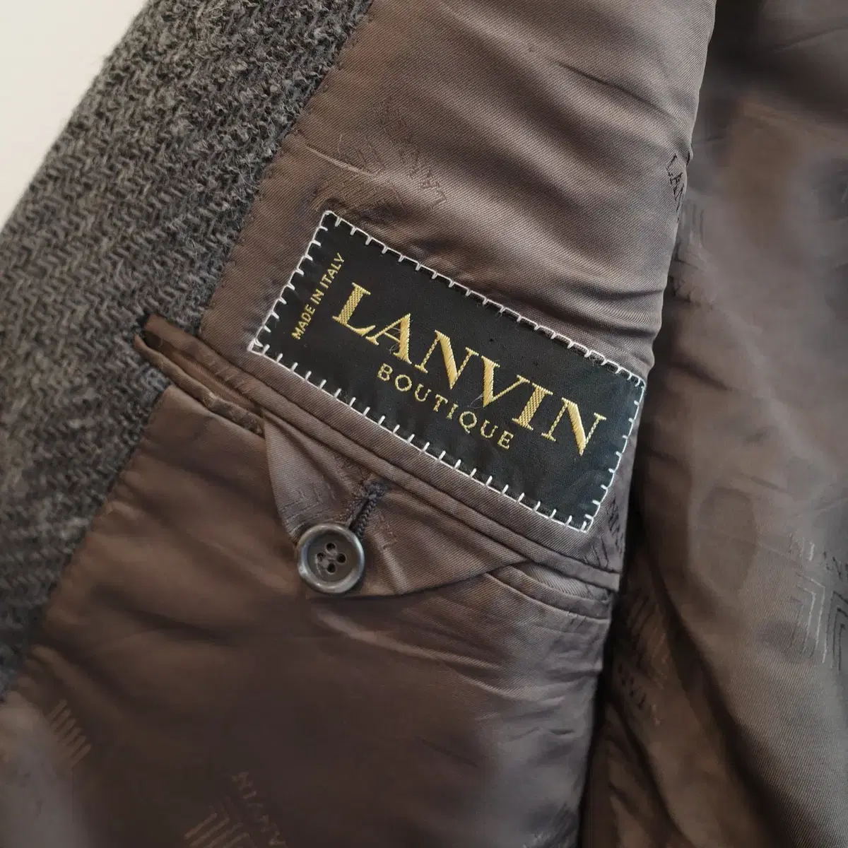 LANVIN 랑방 빈티지 울 자켓 (MADE IN ITALY)