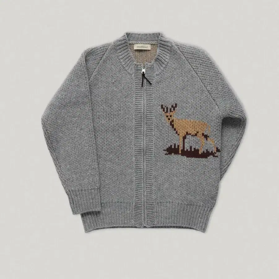 스무스무드 Gray Winter Deer Cowichan 코위찬