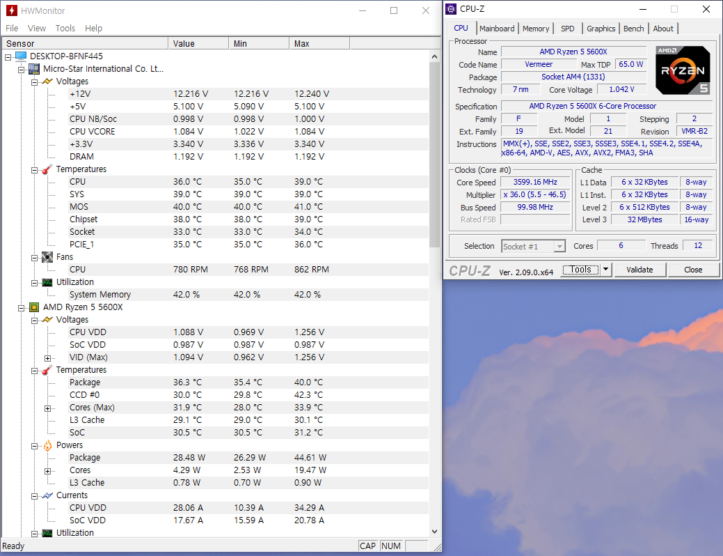 5600X, 3060TI 본체 판매합니다.