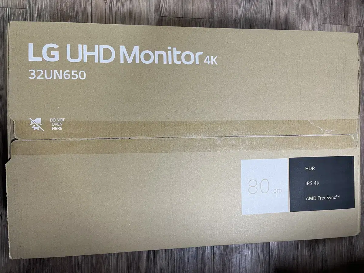 LG 4K 32인치 모니터 32UN650 미개봉 새제품