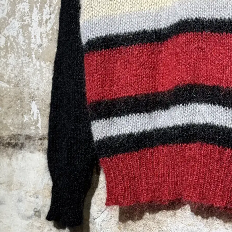 JPN Mohair Stripe Sweater