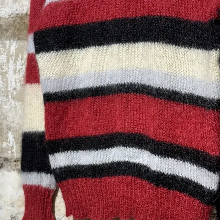 JPN Mohair Stripe Sweater