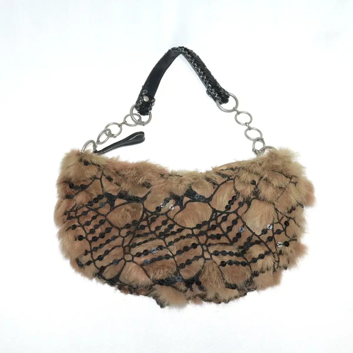 Fairy fur spangle bag