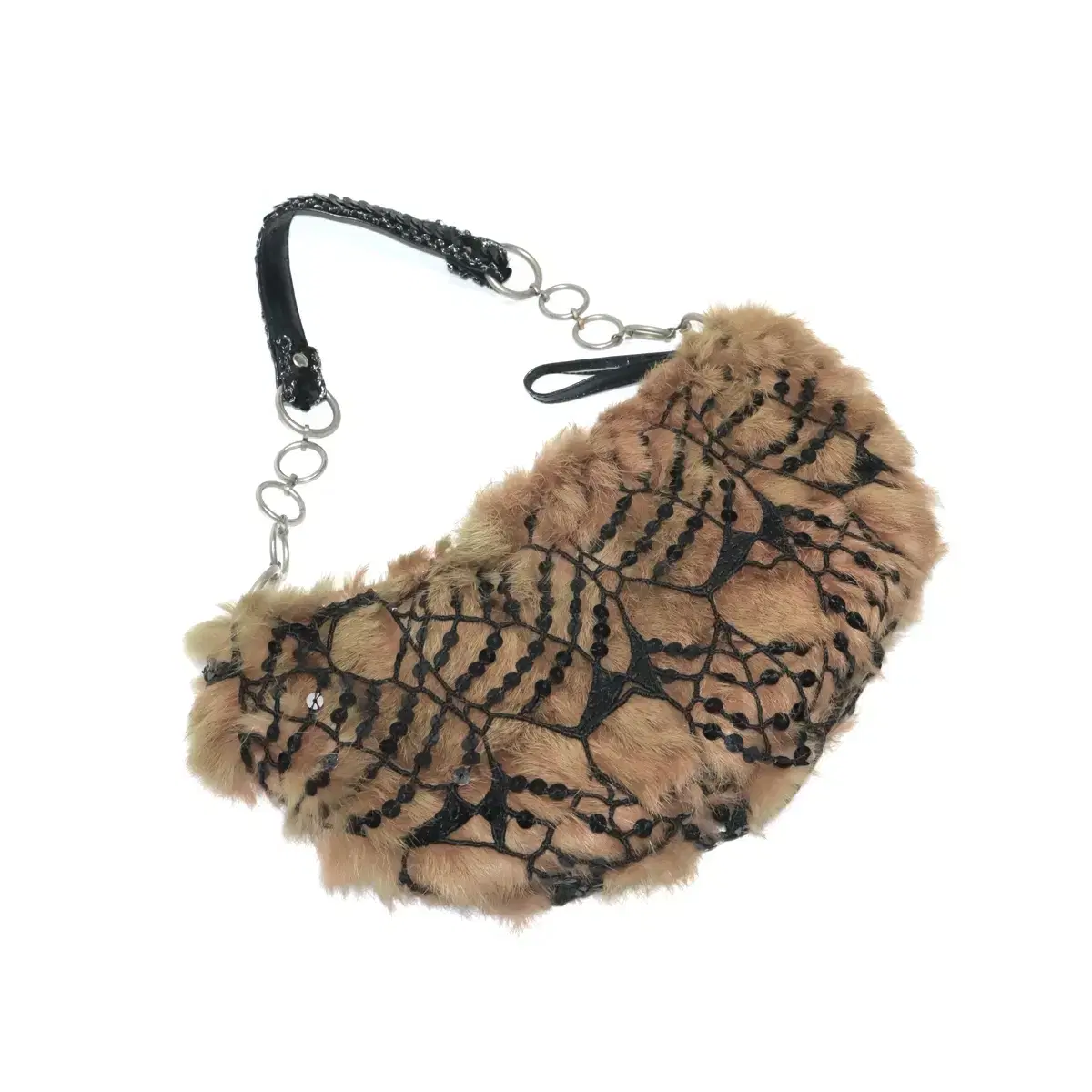 Fairy fur spangle bag