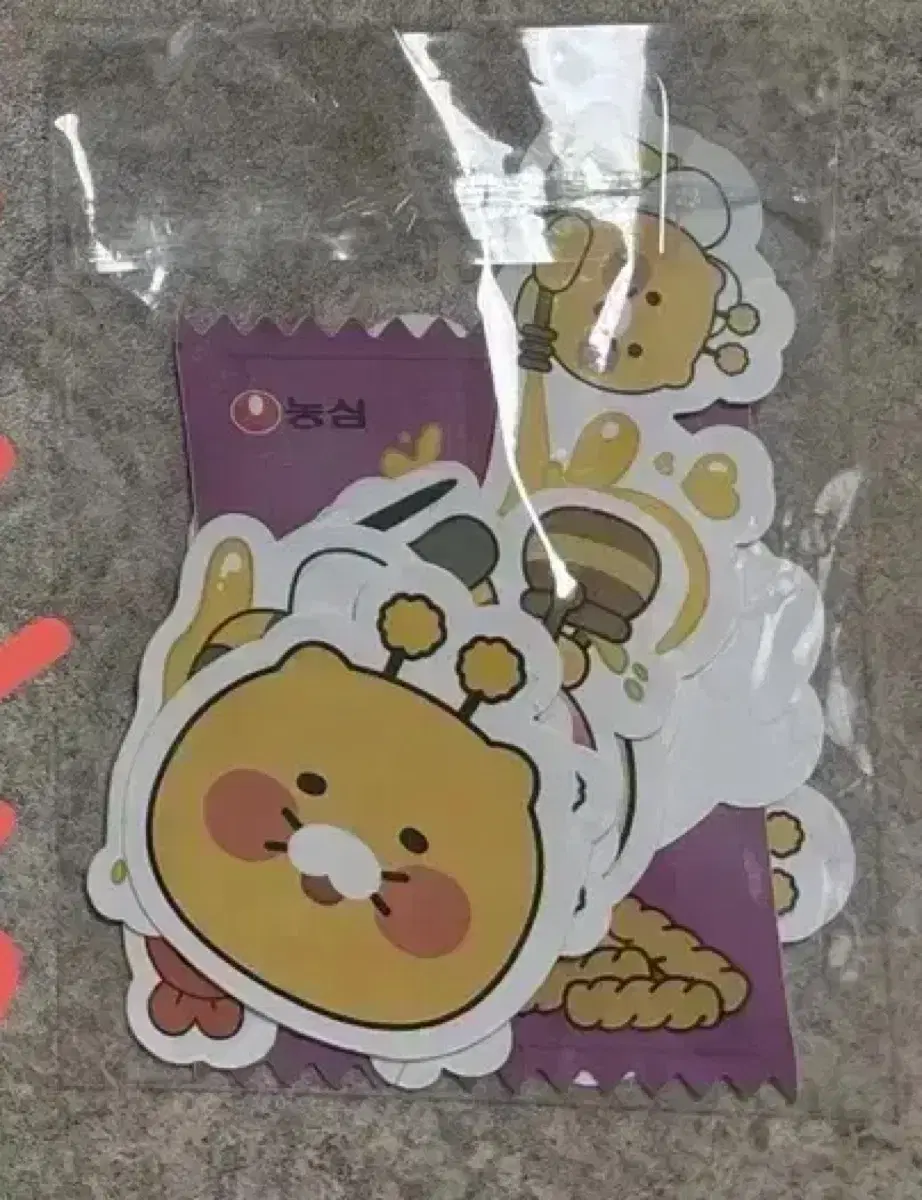 Chunsik limited edition sticker (honeybaegi, bakkas, tomgwajeri, supsim, gapsaeng)