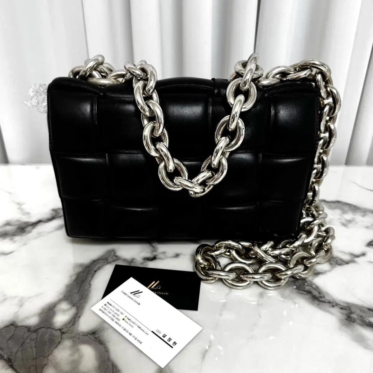 Bottega Veneta Cassette Bag Chain Bag