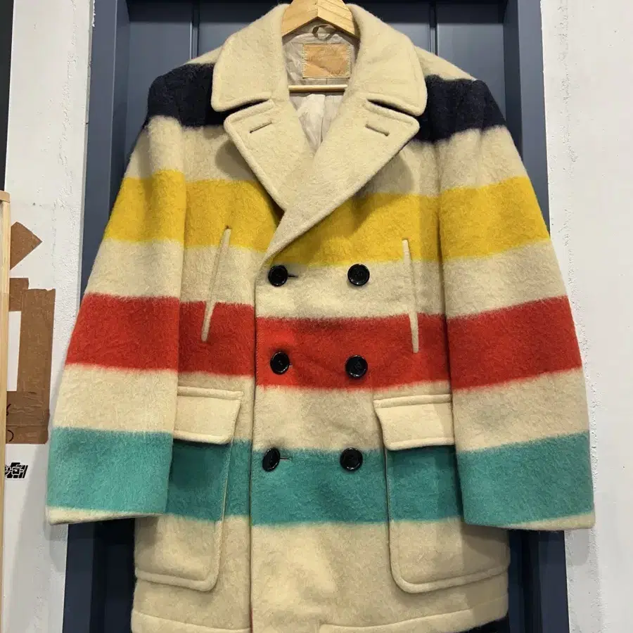 1960/70s VINTAGE HUDSON'S BAY 허드슨베이 울코트