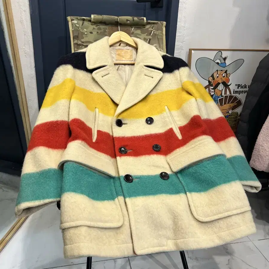 1960/70s VINTAGE HUDSON'S BAY 허드슨베이 울코트