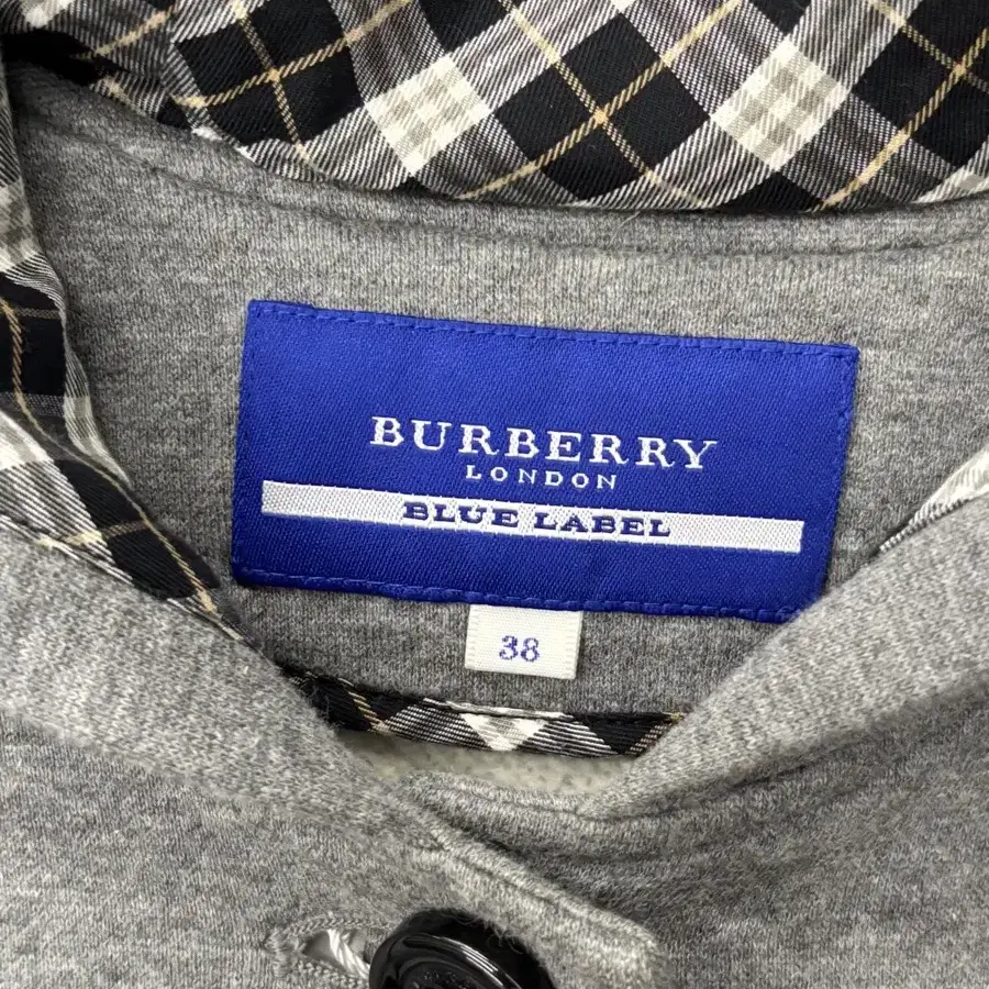 Burberry 버버리 그레이 더플 케이프 코트