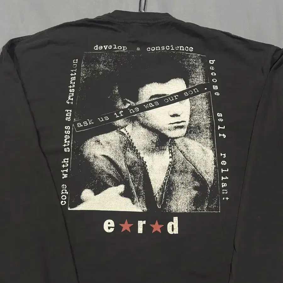 [XL] 24fw ERD TEEN JUST WANTED LOVE LS T