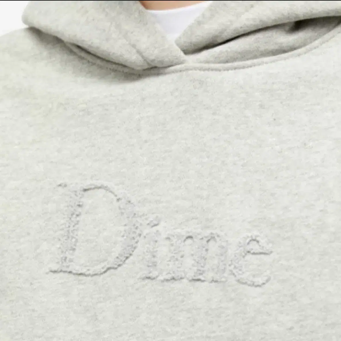 Dime 다임 로고 기모 후드