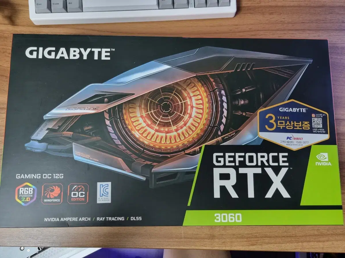 기가바이트 RTX 3060 GAMING OC 12GB