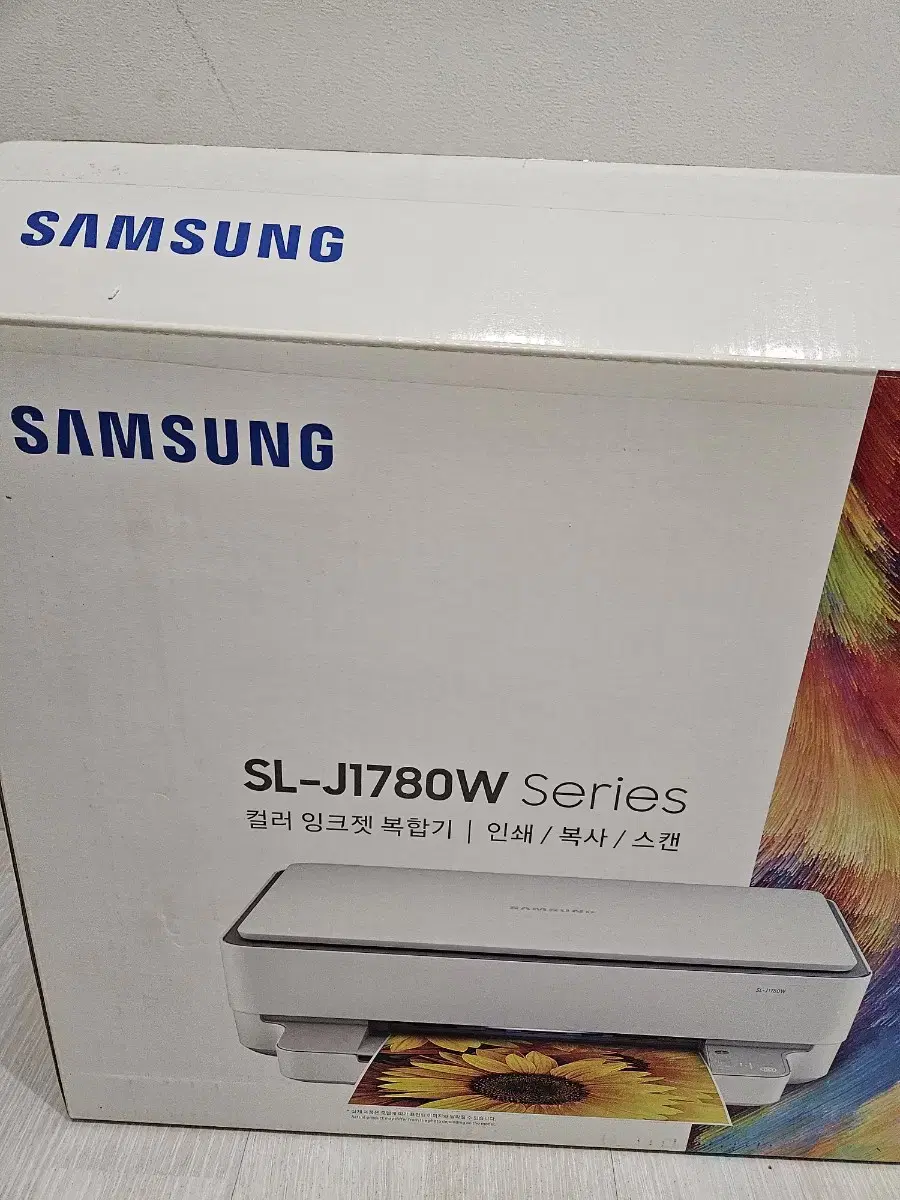 컬러 잉크젯 프린터 삼성 sl-j1780w