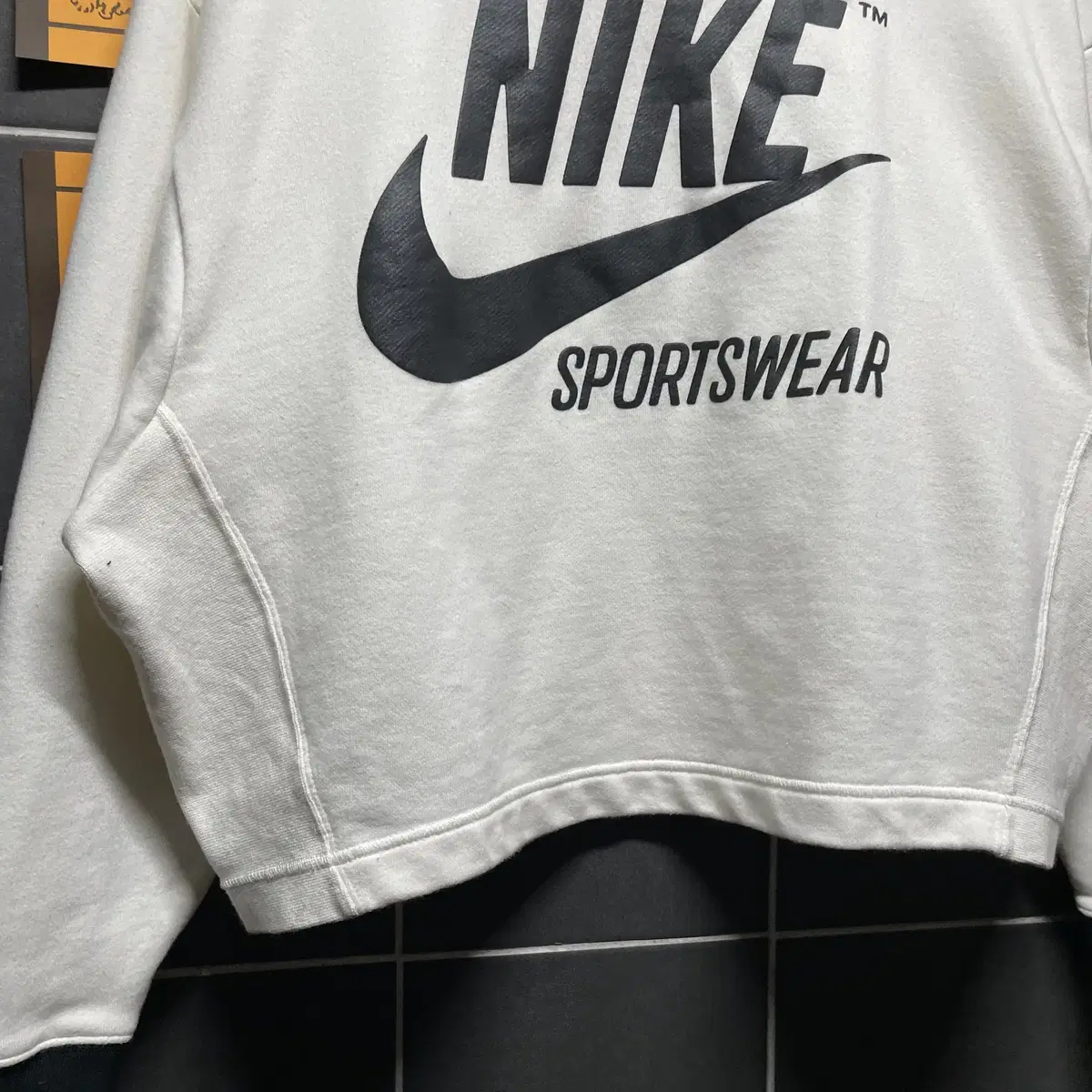 NIKE 나이키 크롭 맨투맨