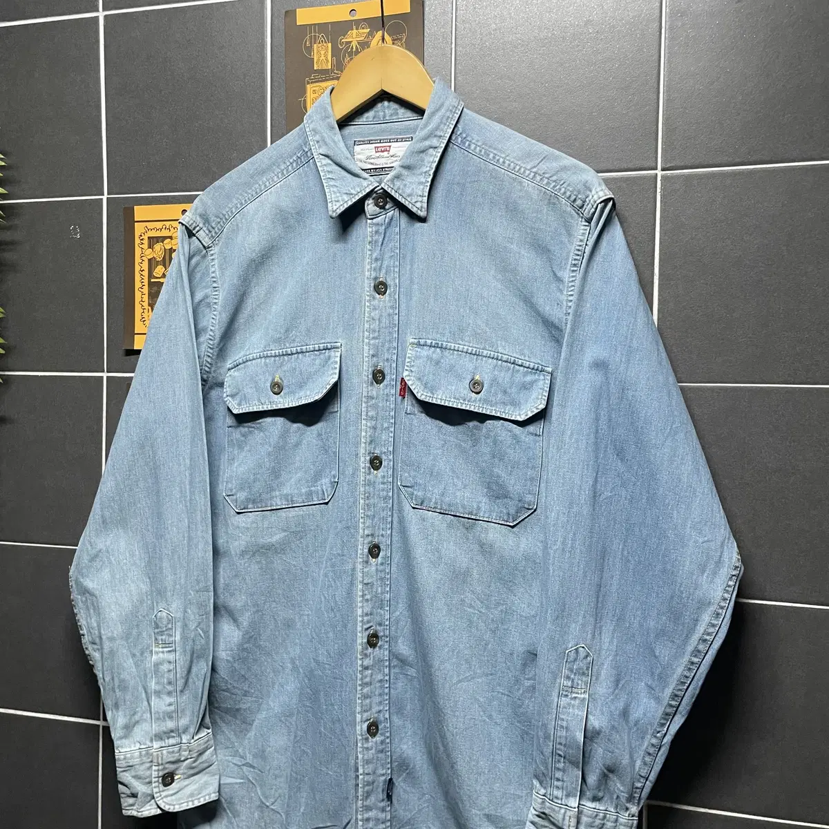 Levis 리바이스 데님셔츠