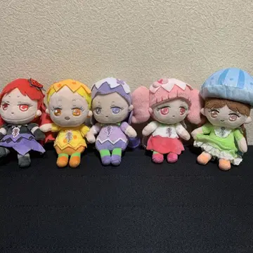 산리오 릴리릴리 페어리루 봉제 인형 마 스캇 볼 체인 5종 세트