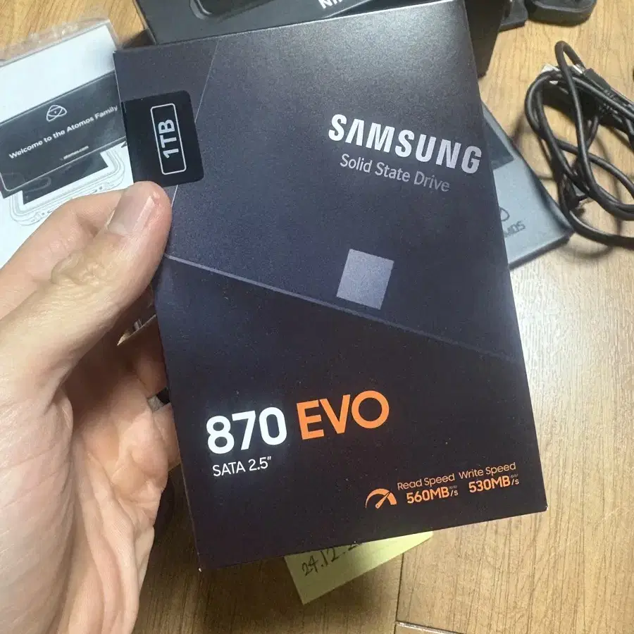 ATMOS 닌자 V(신품급) + SSD 870 evo 1TB