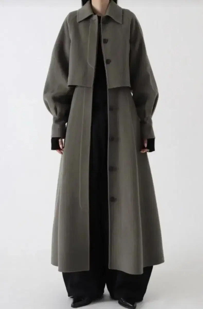 트리밍버드 코트 3-Way Cashmere Handmade Coat