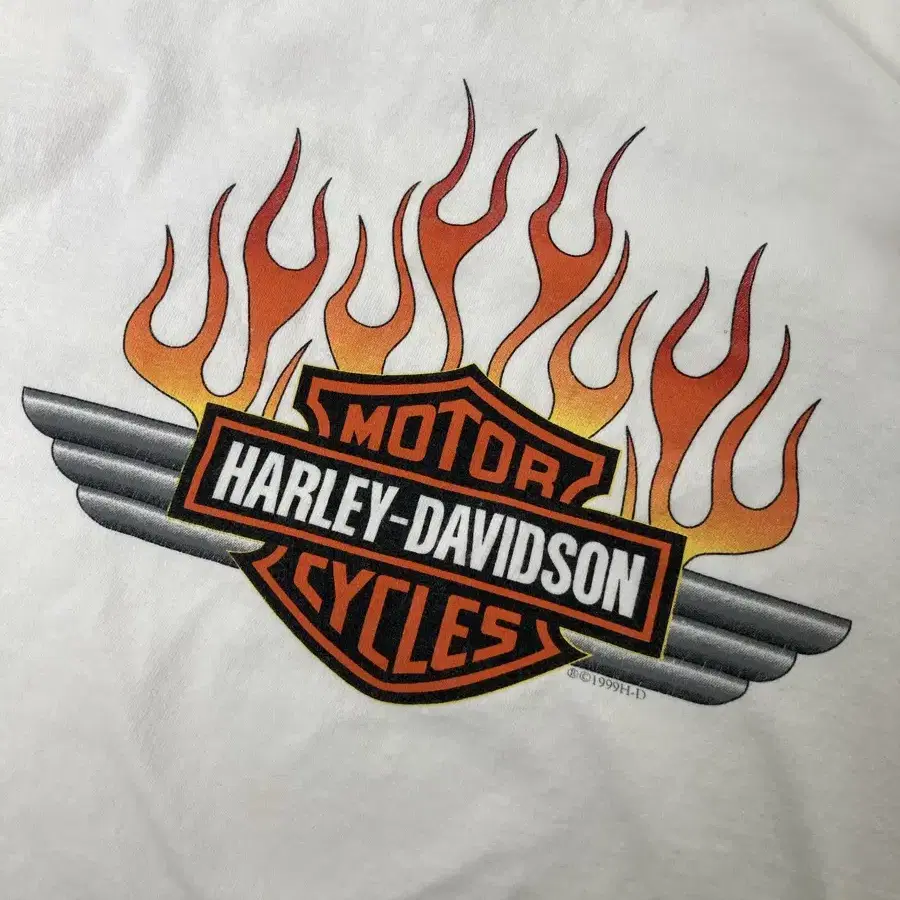 90s Harley Davidson Long Sleeve Tee